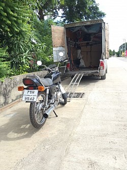 www.Ml-Transport-thailand.comโทร 095-606-1069 บริการรับส่ง รถมอเตอร์ไซค์ ขนตู้เย็นกลับต่างจังหวัด และขนของย้ายบ้านต่างจังหวัดราคาถูก